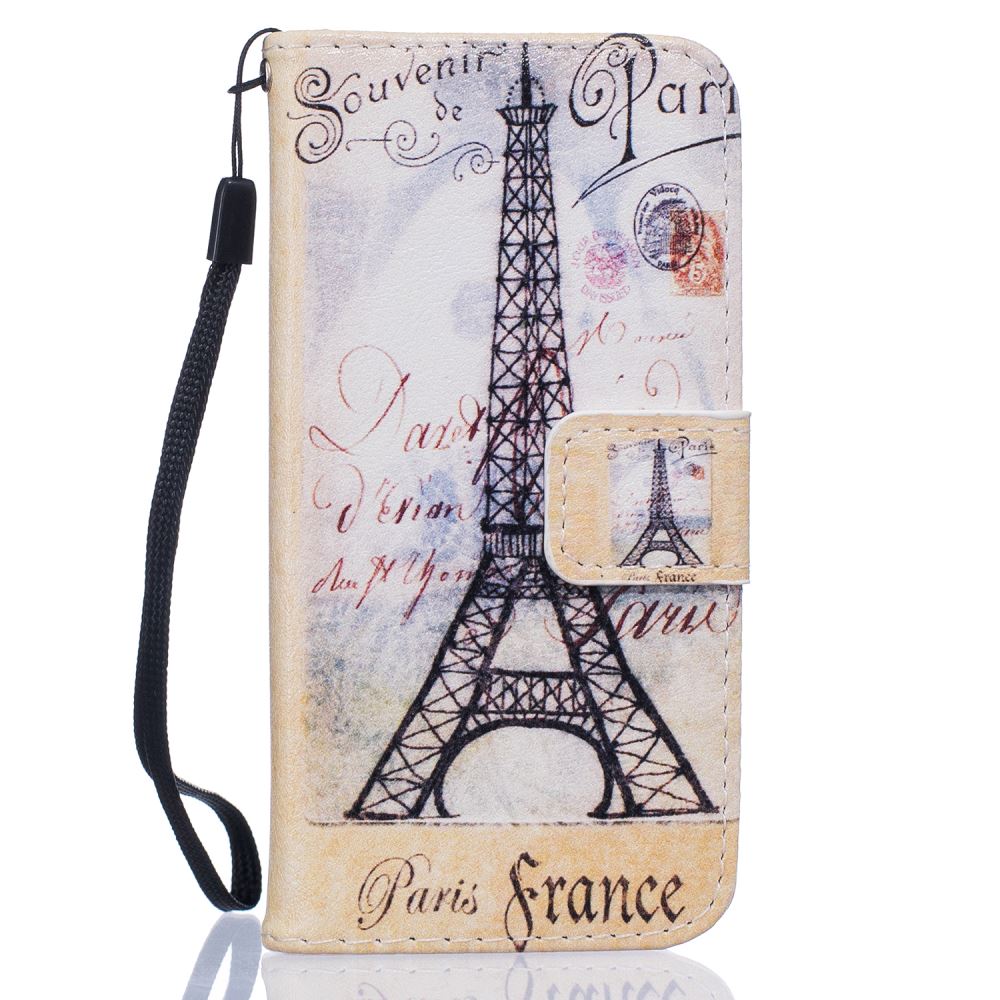 Samsung Galaxy J5 case wallet leather case printed