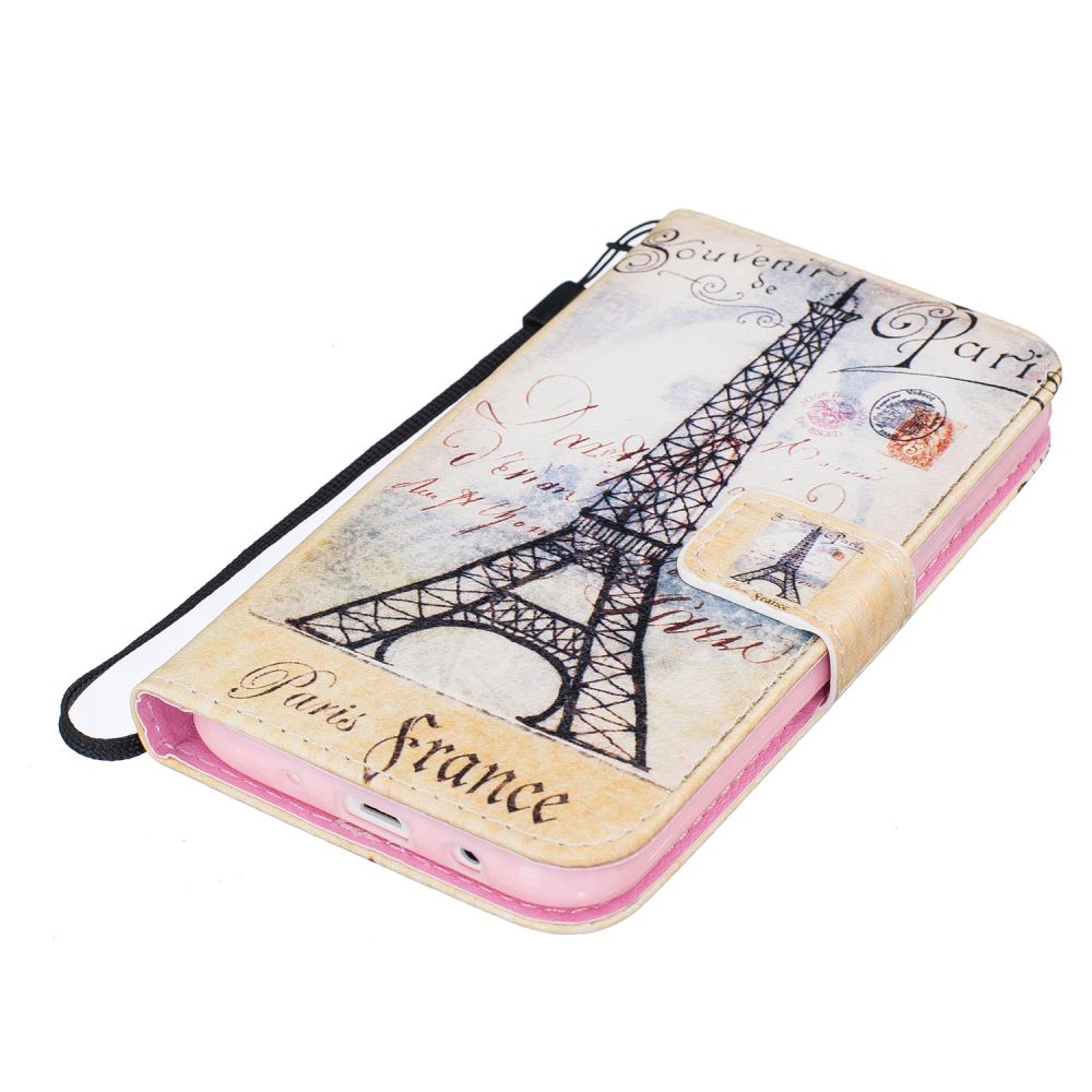 Samsung Galaxy J5 case wallet leather case printed