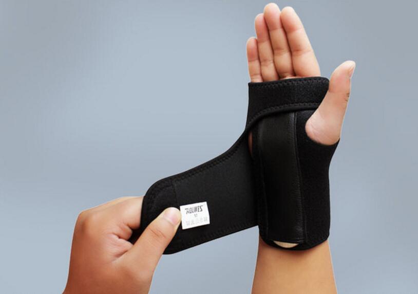 Right Wrist Brace Splint with Detachable Steel