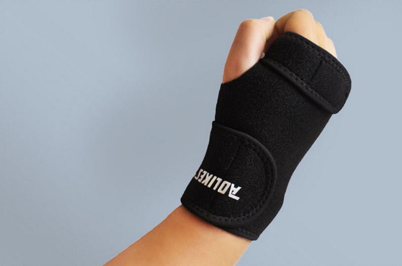 Right Wrist Brace Splint with Detachable Steel