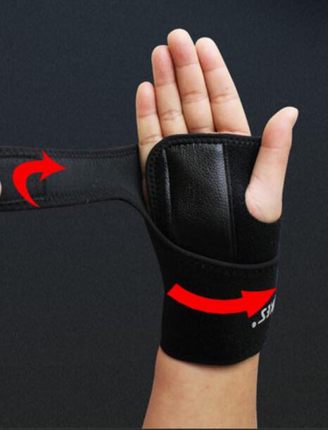 Right Wrist Brace Splint with Detachable Steel