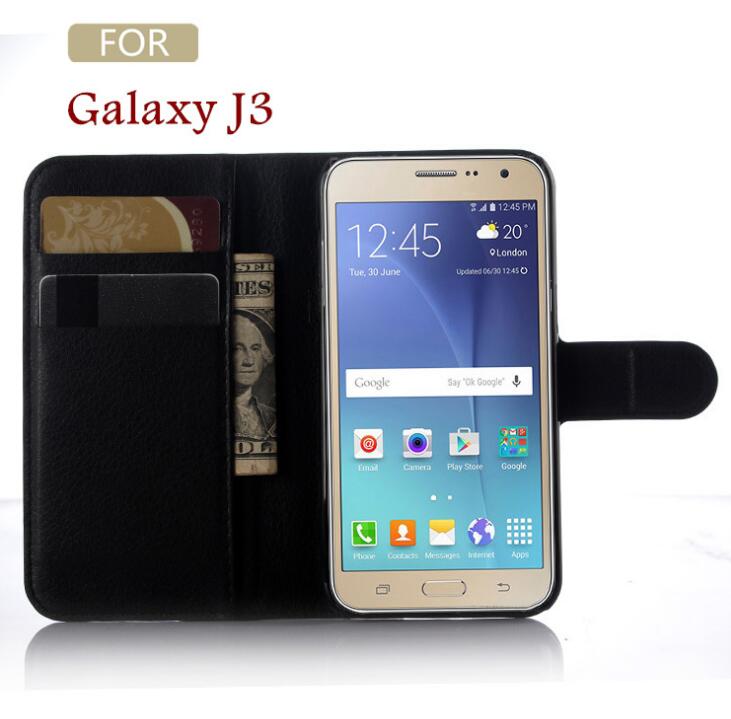 Samsung Galaxy J3 case wallet leather case