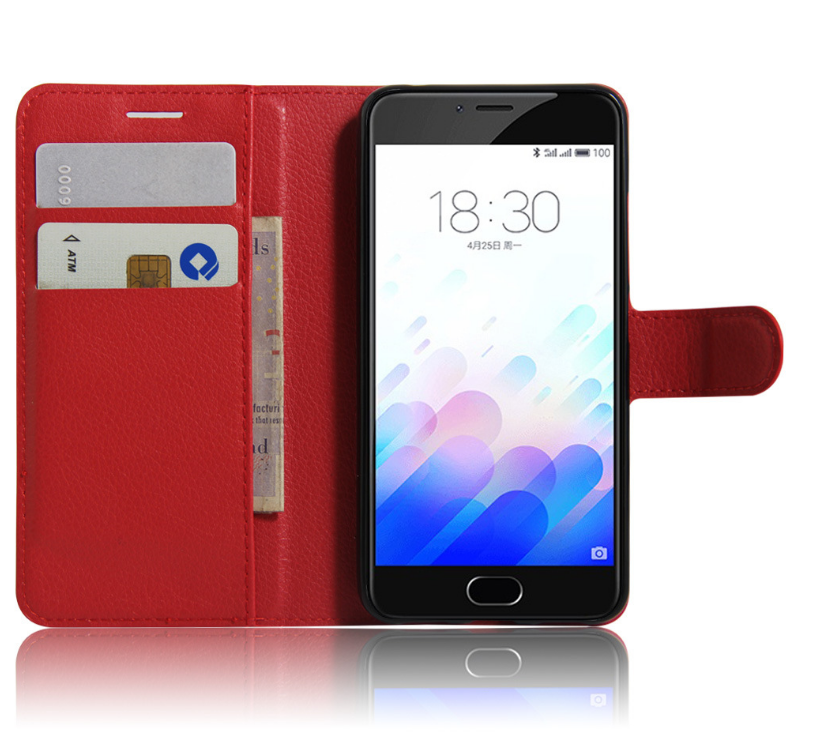 MEIZU M3S case wallet leather case