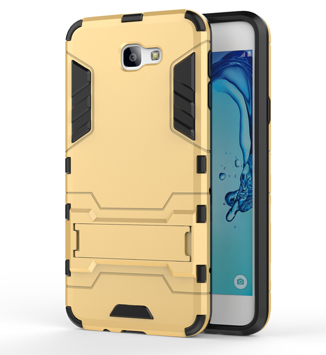 Galaxy J7 Prime Case Heavy Duty Hybrid Kickstand Case