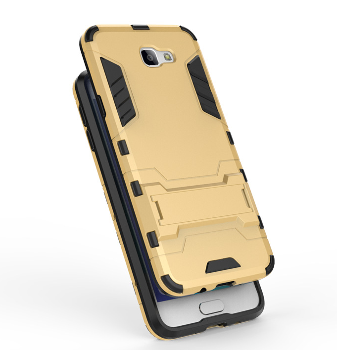 Galaxy J7 Prime Case Heavy Duty Hybrid Kickstand Case