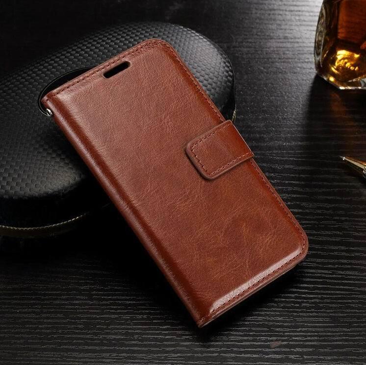 Galaxy J5 2016 vintage fine leather wallet case+Combo