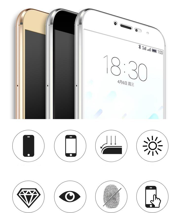 MEIZU M3S FULL screen Tempered Glass Protector