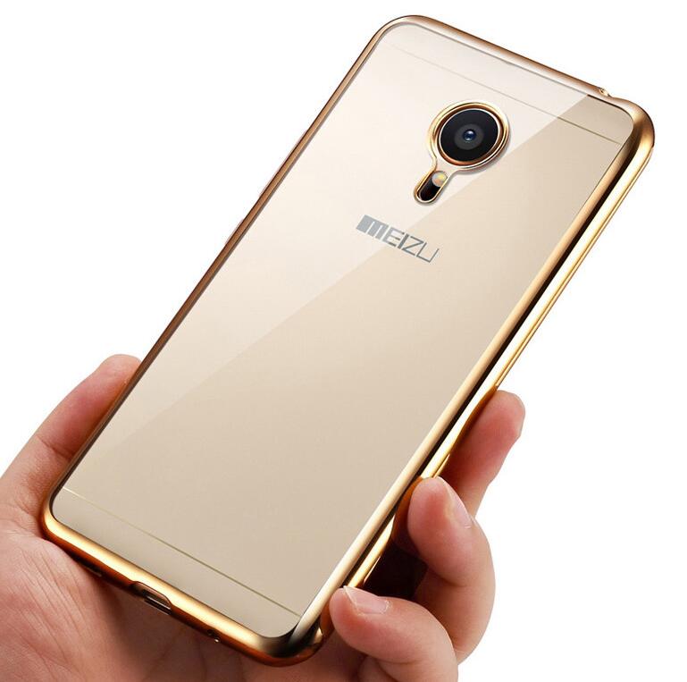 MEIZU M3S case bumper  clear gel back cover