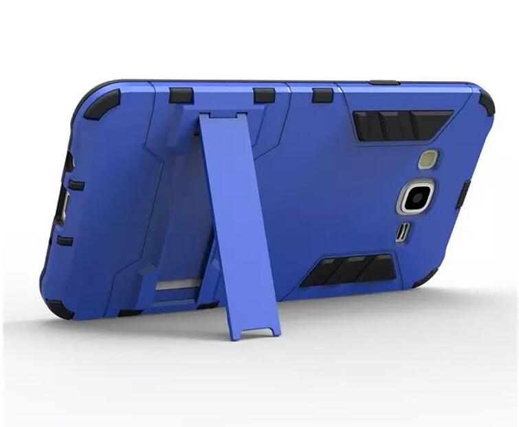 Galaxy J5 Case Heavy Duty Hybrid Kickstand Case