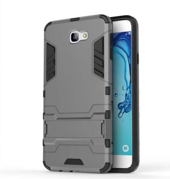 Galaxy J7 Prime Case Heavy Duty Hybrid Kickstand Case