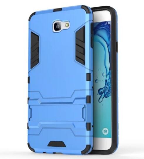 Galaxy J7 Prime Case Heavy Duty Hybrid Kickstand Case