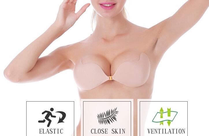 Push Up Strapless Invisible Bra-M