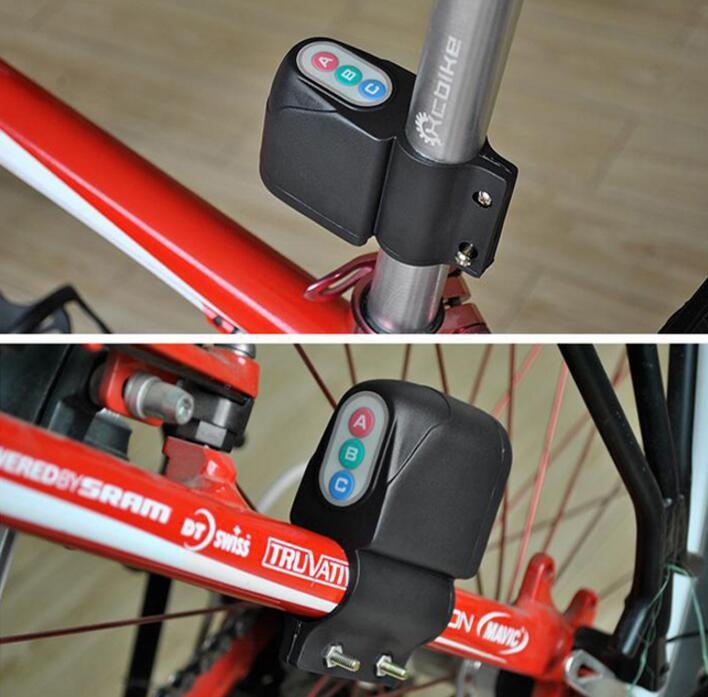 Bike Bicycle Security Alarm with Keypad Bike Bicycle Anti-Theft Security Alarm