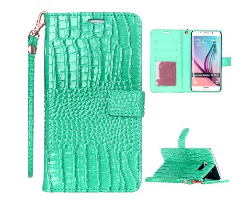 Nokia 6 Croco wallet Leather case