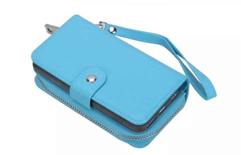 Meizu M5 Note  Case Coin Wallet Case Full Wallet Leather Case - Blue