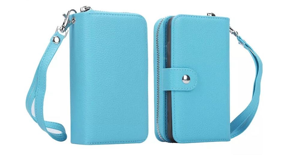 Meizu M5 Note  Case Coin Wallet Case Full Wallet Leather Case - Blue