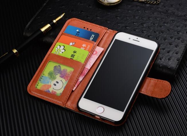 Alcatel Pixi 4 5.0 inch Case Leather Wallet Case Cover