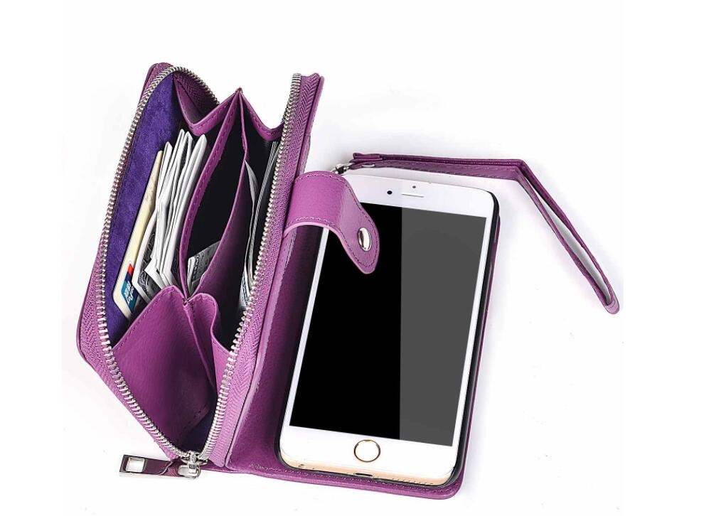 Sony Xperia Xa1 Full Wallet Leather Case - Purple