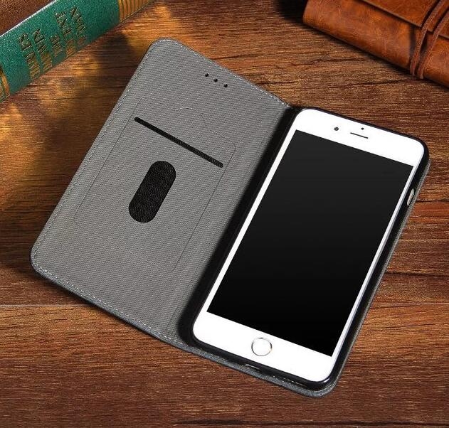 MEIZU M5C case ultra slim retro leather wallet case 2 cards magnet