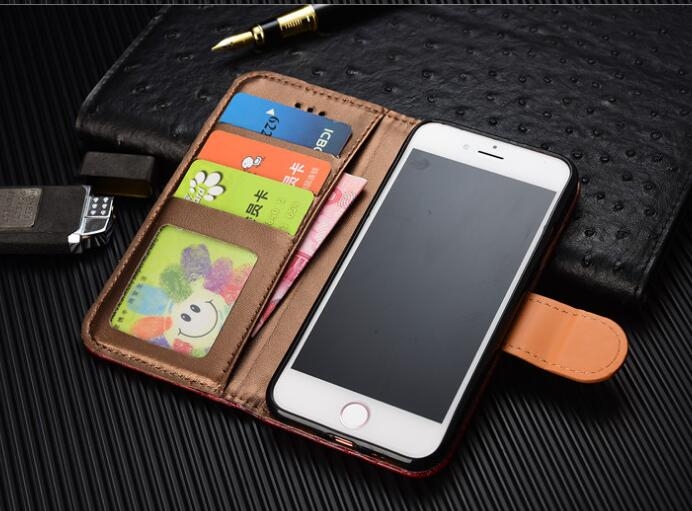 Meizu M5c Case  Leather Wallet Case Cover - Black