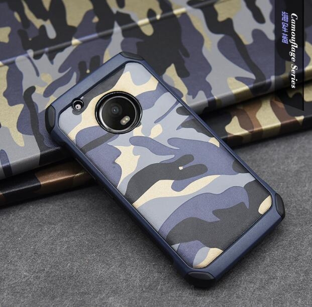 MOTO G5 Plus impact proof heavy duty camouflage case