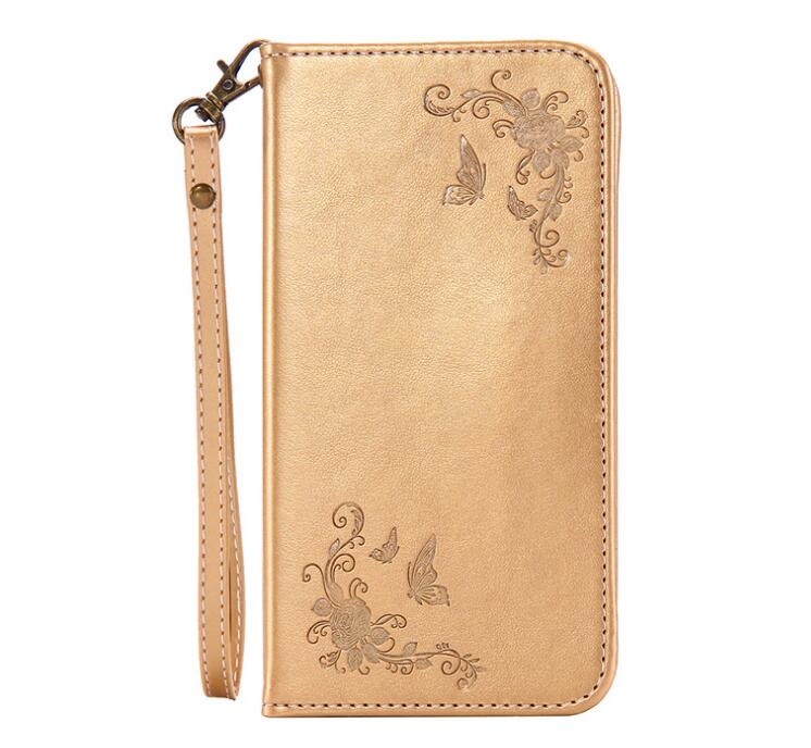 Huawei Nova 2i  case Premium Leather Embossing wallet Folio case