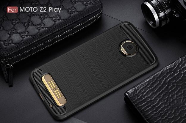 MOTO Z2 PLAY case impact proof rugged case with carbon fiber