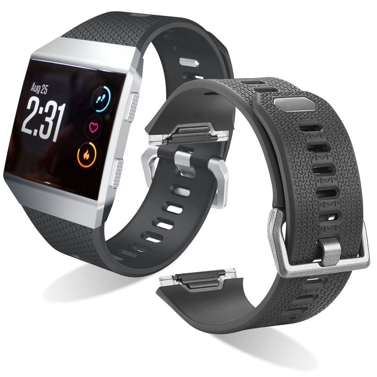 Fitbit Ionic Silicone Band Replacement compatible