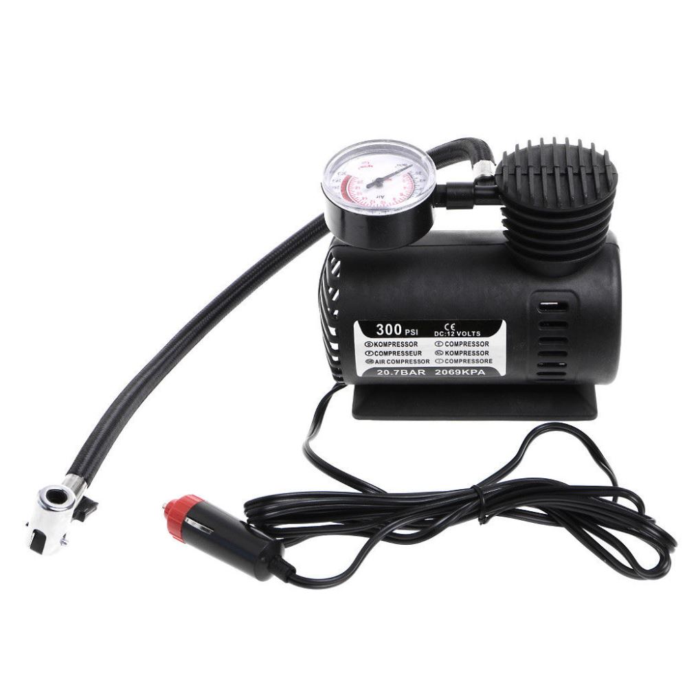 300PSI 12V Electric Air Pump Air Compressor