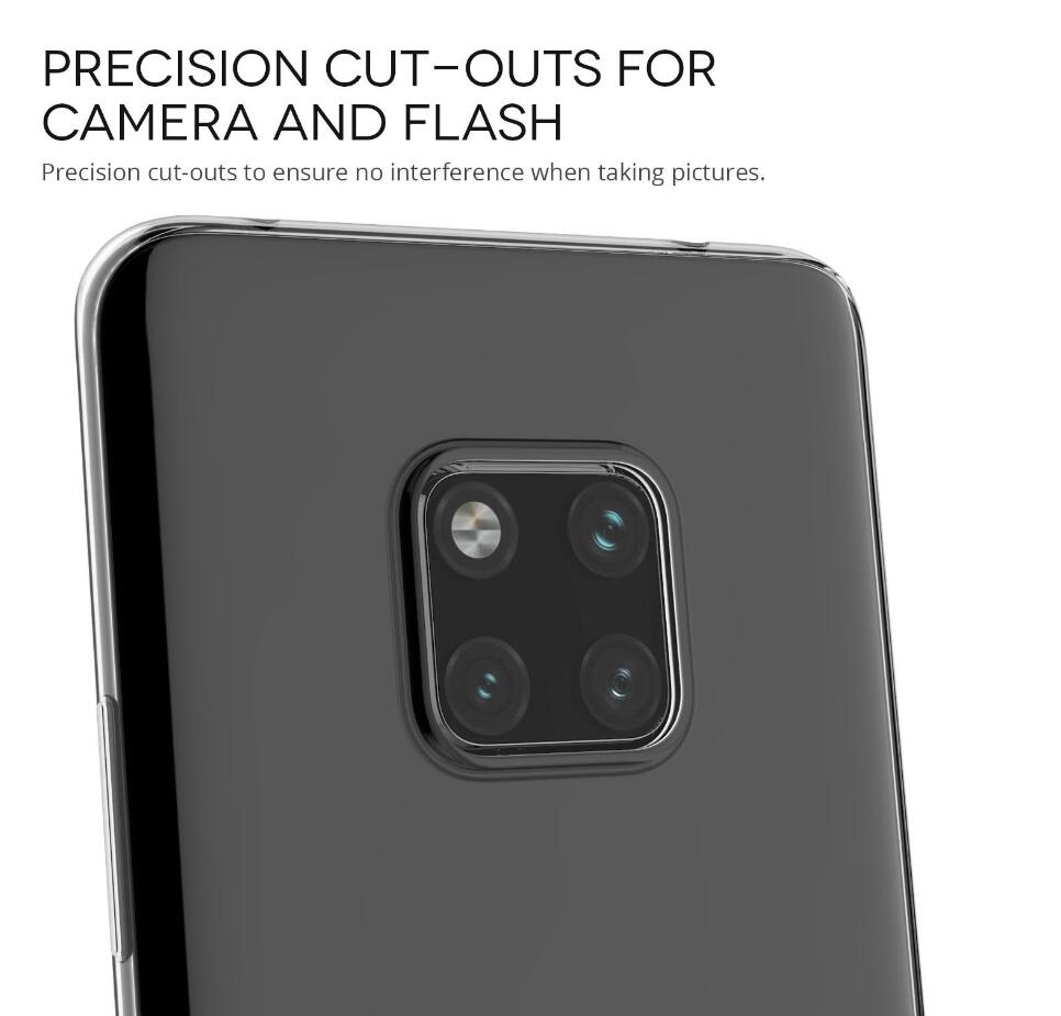 Huawei Mate 20 Case Clear Gel Ultra Thin soft tpu case