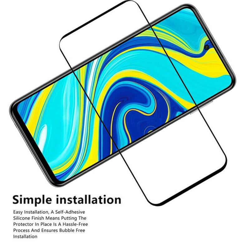 Xiaomi Redmi Note 9 Pro Tempered Glass FULL Screen Protector