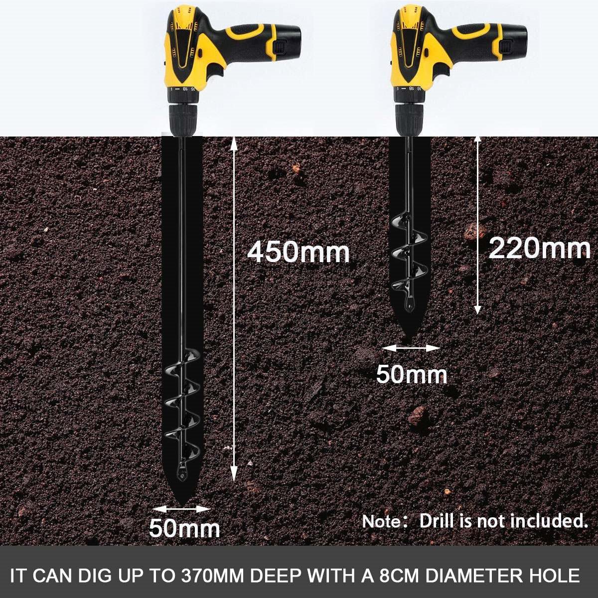 Garden Auger Post Hole Digger