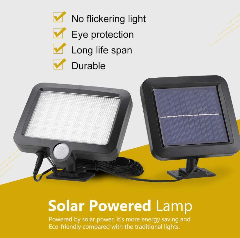 Solar Sensor Light Motion Detection Garden Light