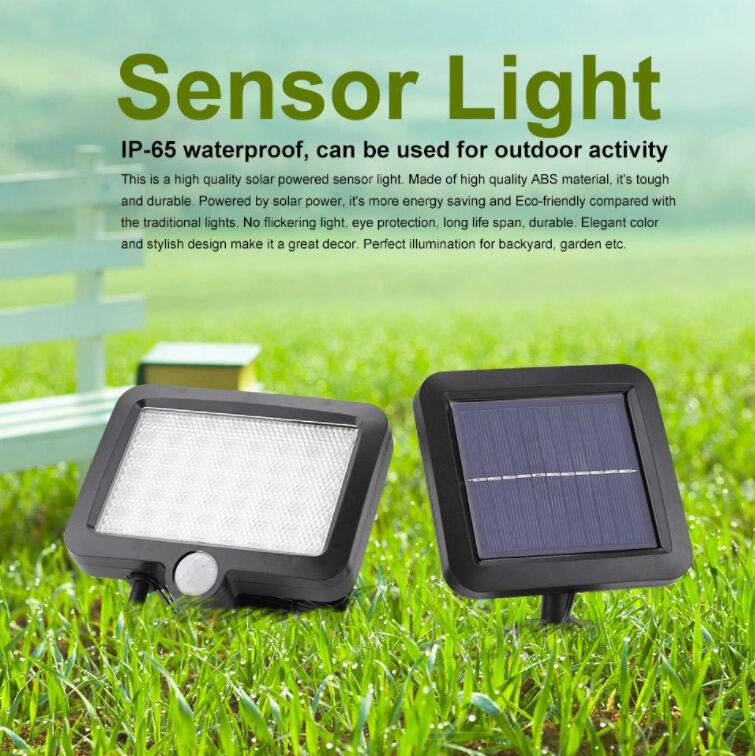 Solar Sensor Light Motion Detection Garden Light