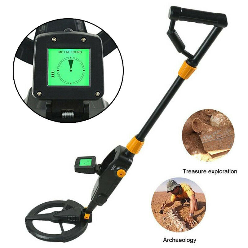 LCD Metal Detector Machine Coil Treasure Searching Hunter