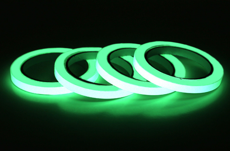 Luminous Fluorescent Tape Night Self-adhesive Safety Tape 1cm x 3m