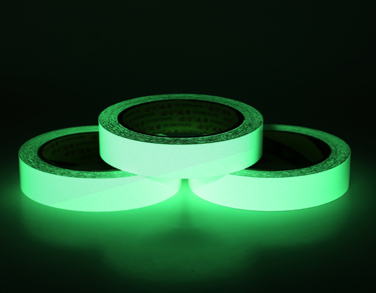 Luminous Fluorescent Tape Night Self-adhesive Safety Tape 1cm x 3m