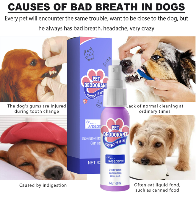 Pet Oral Care Cleaning Spray 60ml