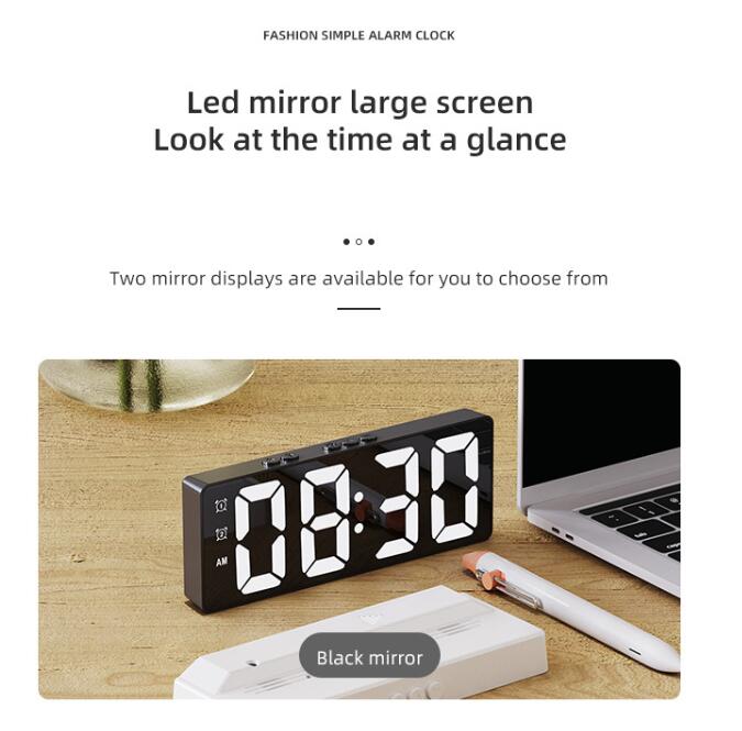 Smart LED Clock Digital Alarm Clocks