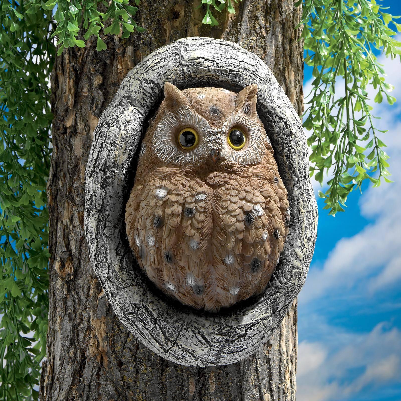 Owl Hanging Board Resin Ornaments