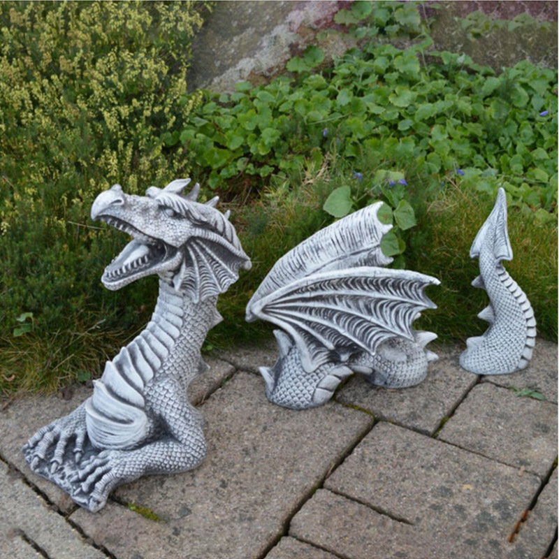 Dragon Figures Art Resin Ornament