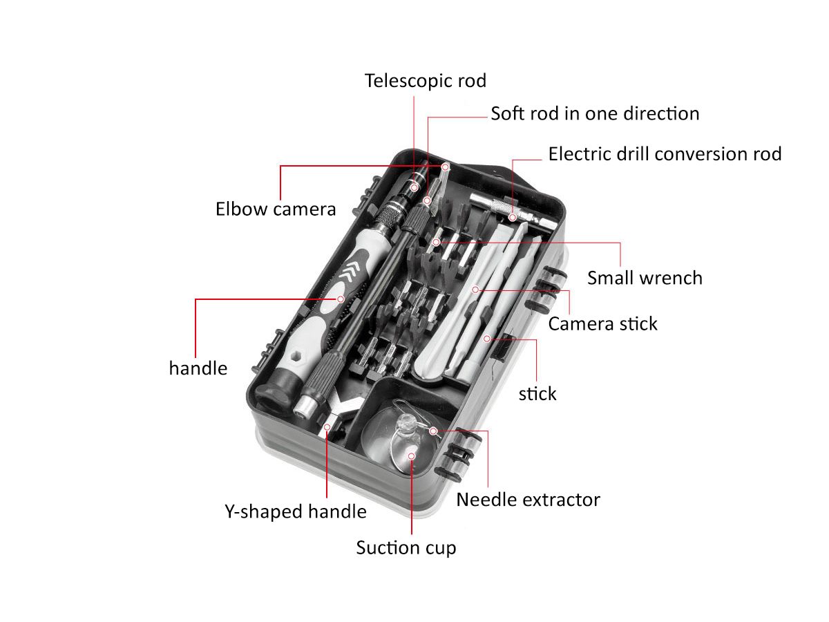 138Pcs Screw Driver Set