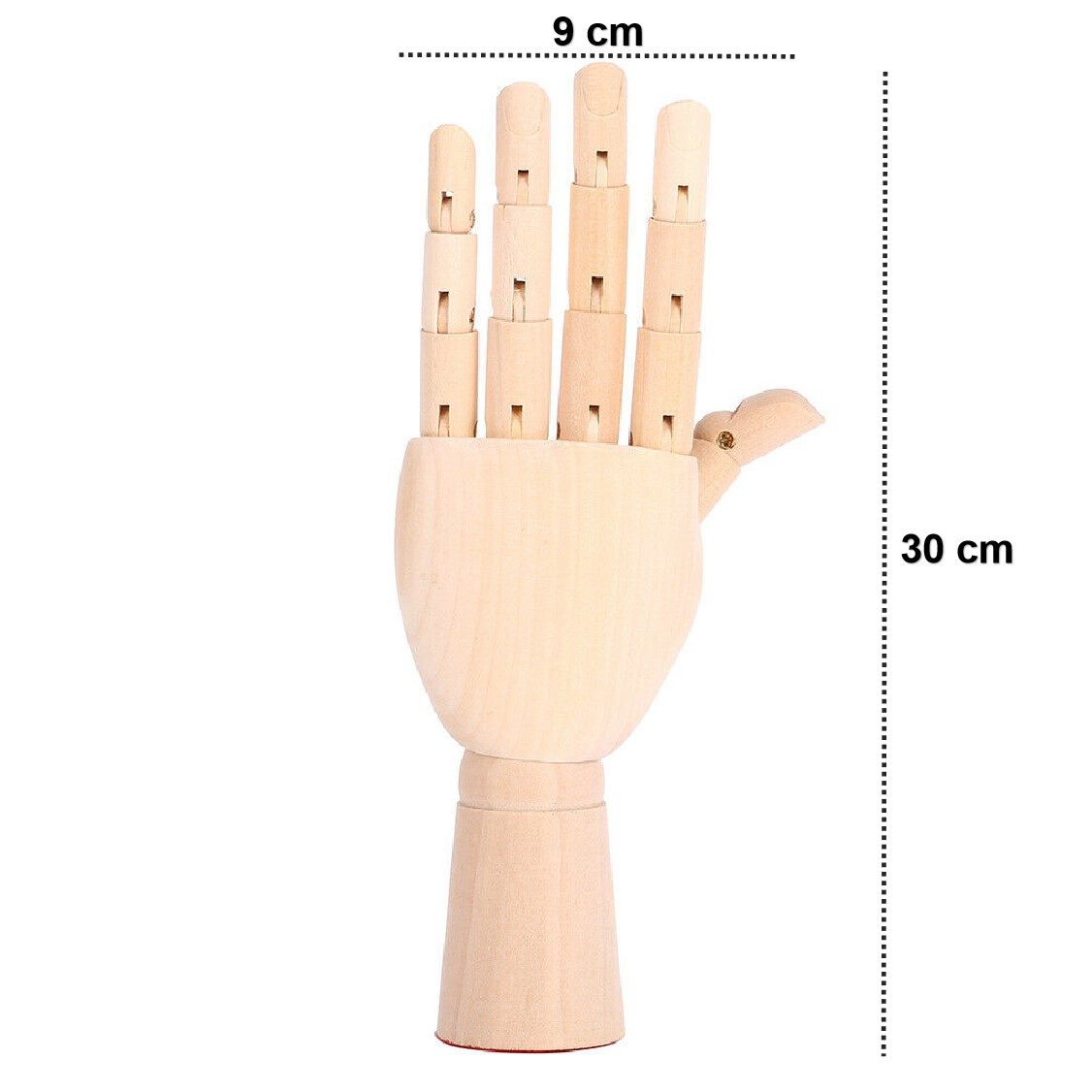 Hall Table Display Wooden Hand Model Art