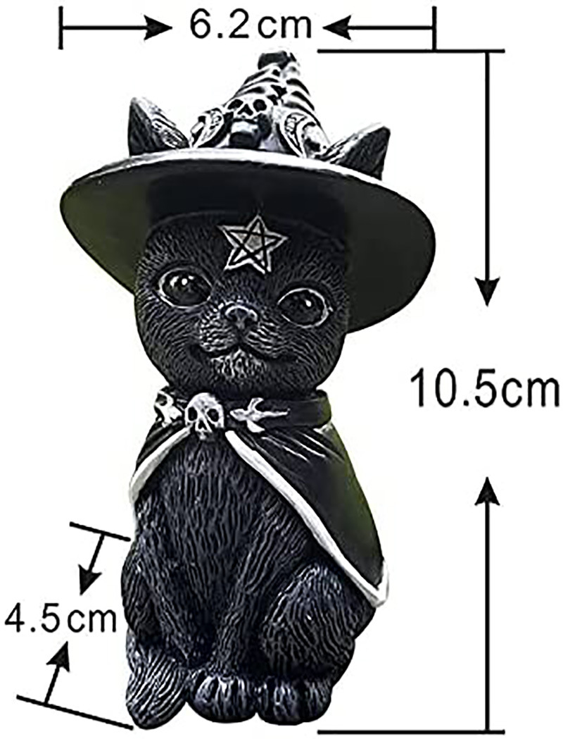 Cat Garden Ornaments 10.5 CM